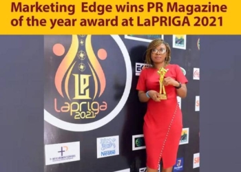 Marketing Edge bags PR Magazine of the Year award at LaPRIGA 2021